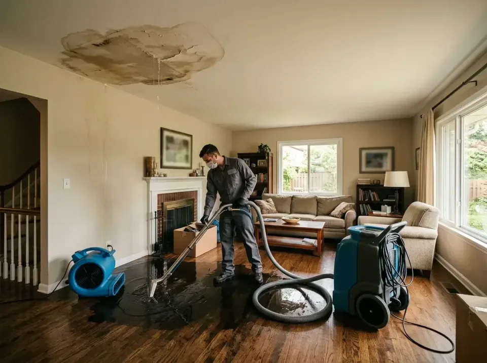 attic-pipe-burst-ceiling-drip-008 — frequently asked questions, Water Damage Restoration & Carpet Care in Ensley, FL
